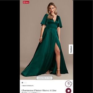 Galina Signature flutter sleeve gem